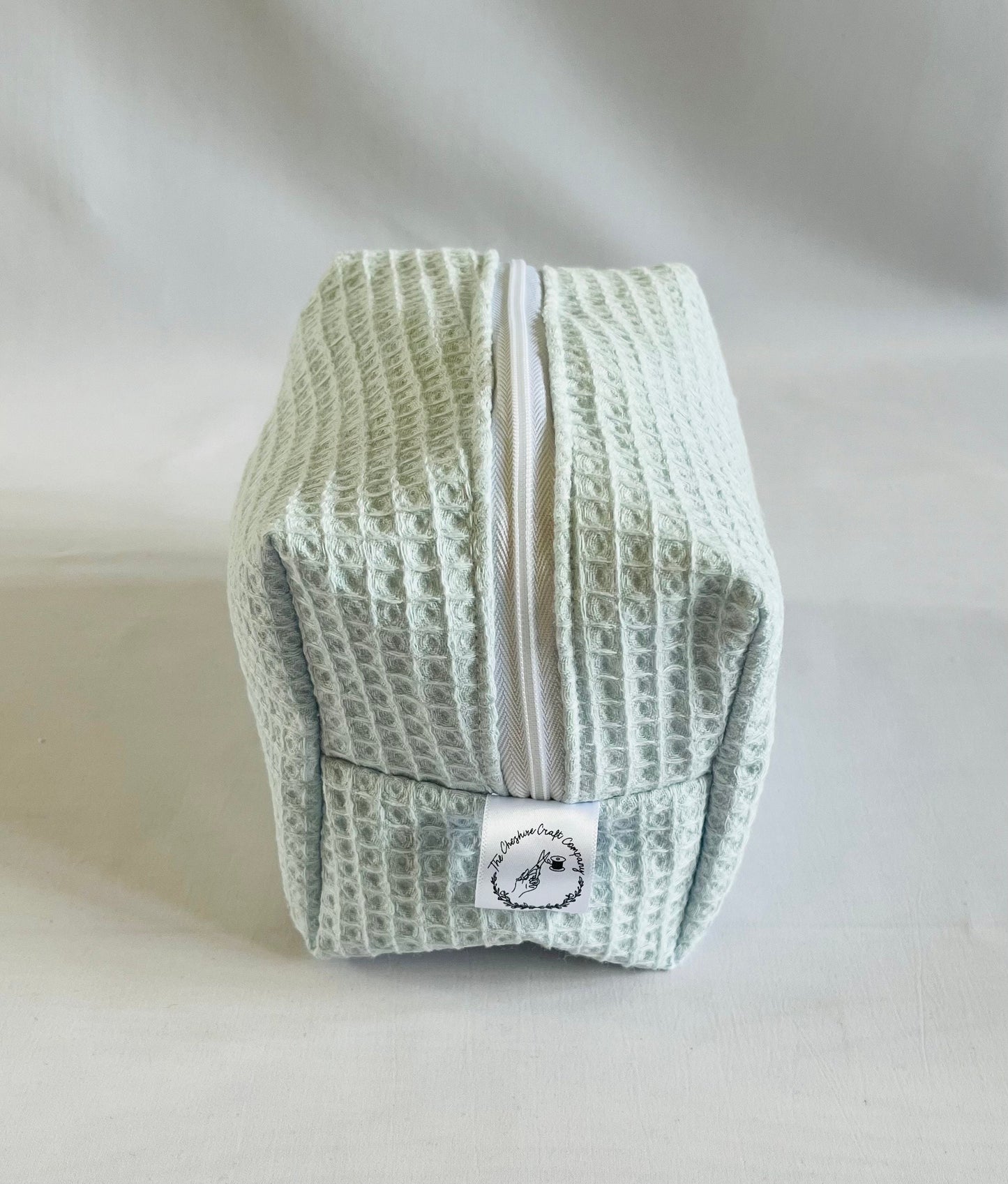 Blue Waffle Make Up Bag