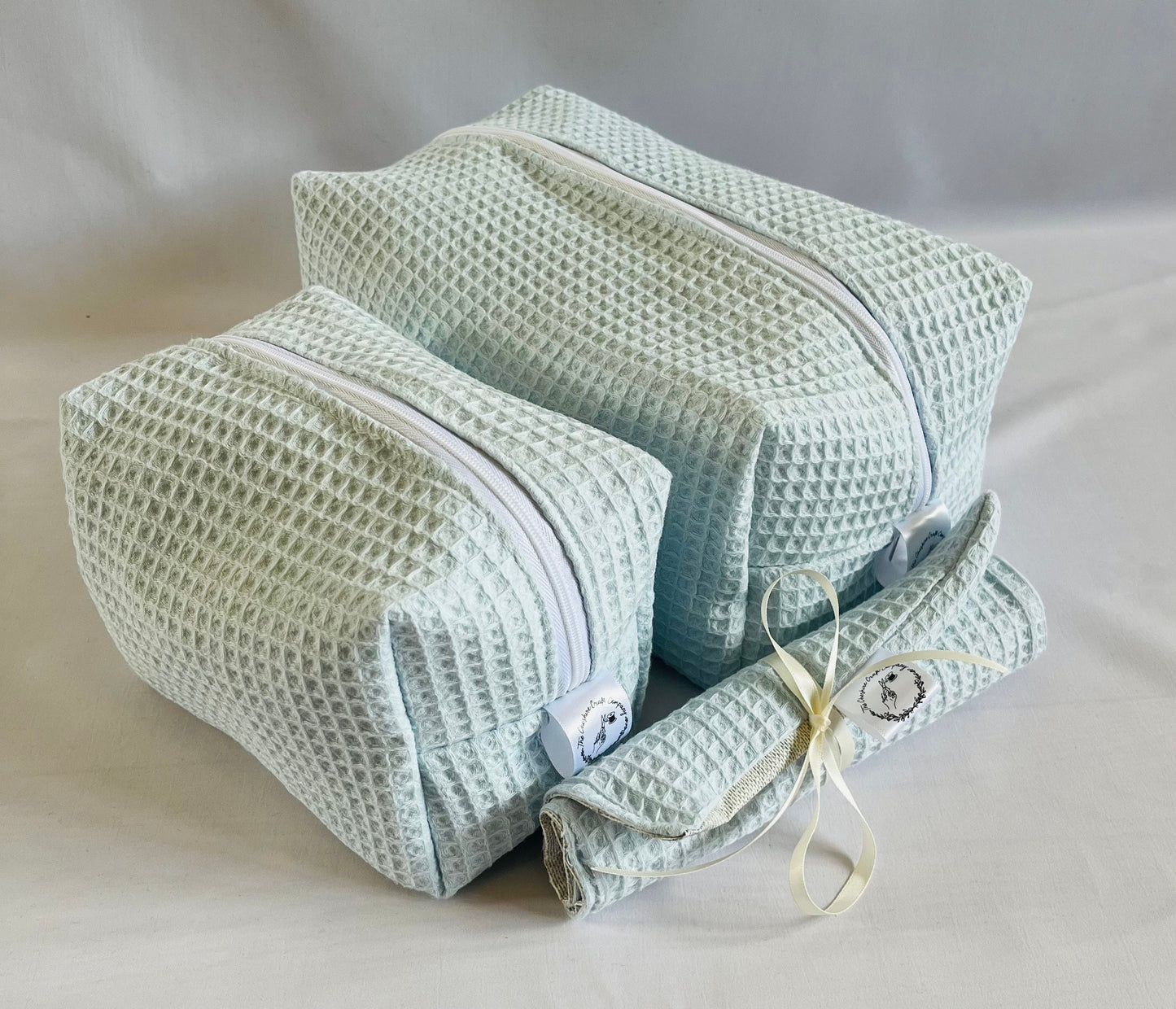 Blue Waffle Travel Set