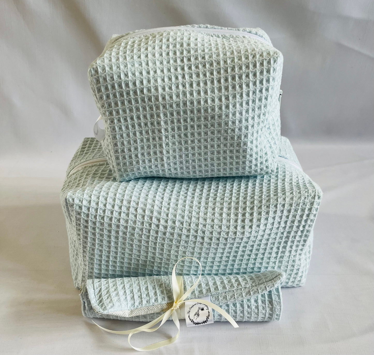 Blue Waffle Travel Set