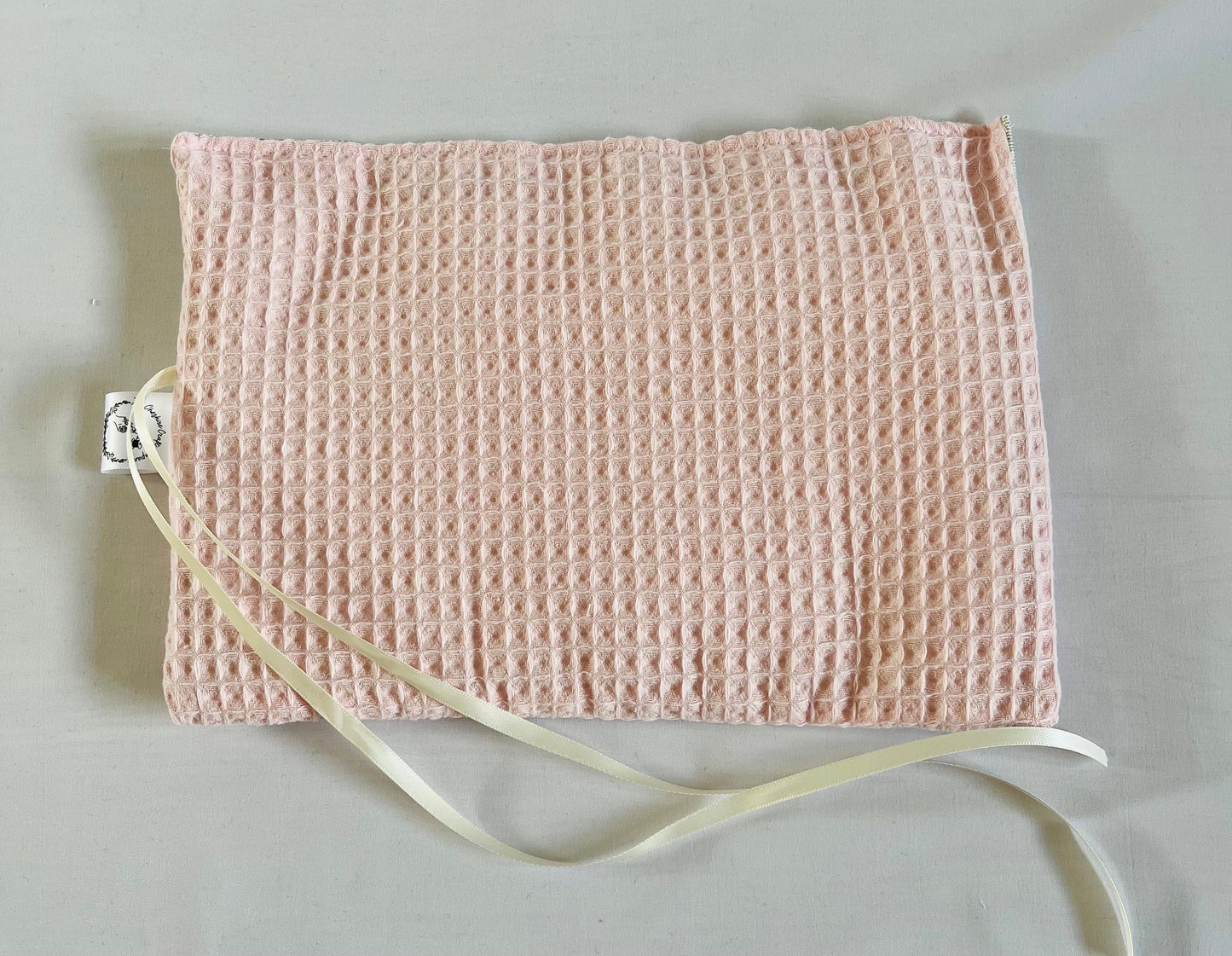 Pink Waffle Brush Roll