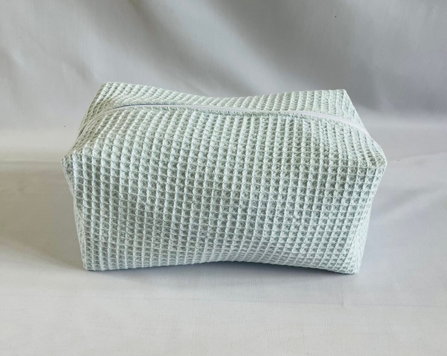 Blue Waffle Wash Bag