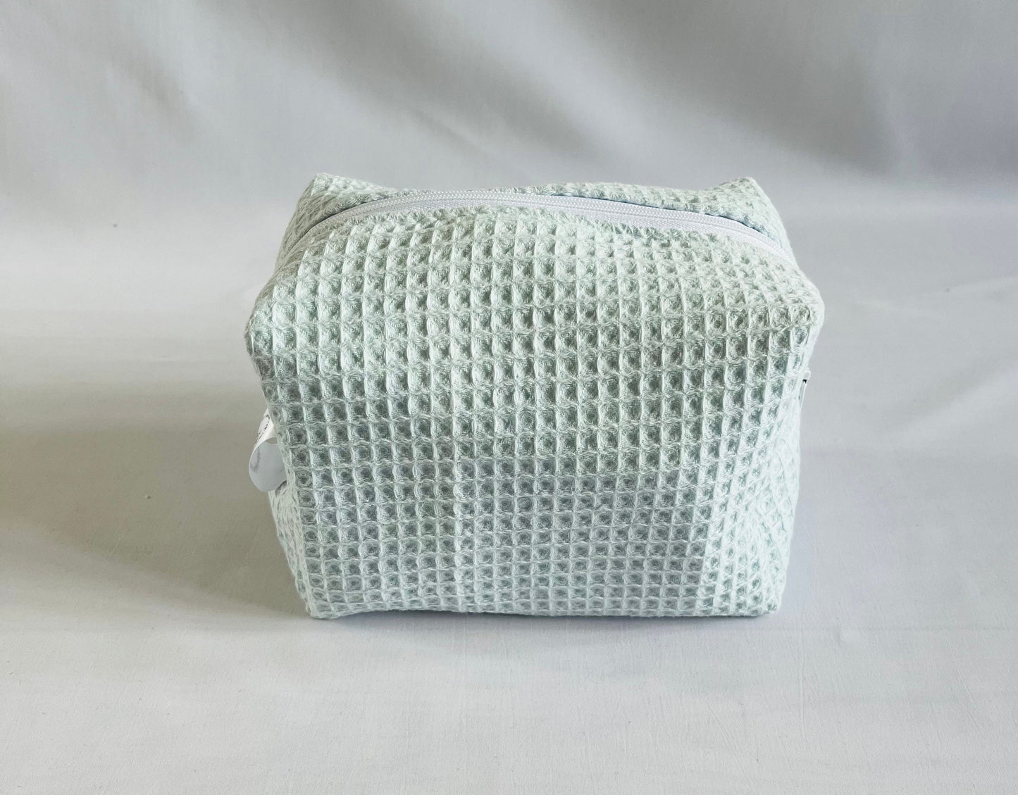 Blue Waffle Make Up Bag