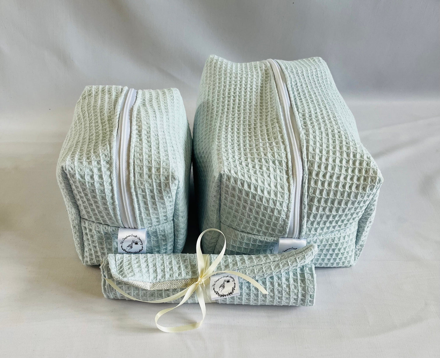 Blue Waffle Travel Set