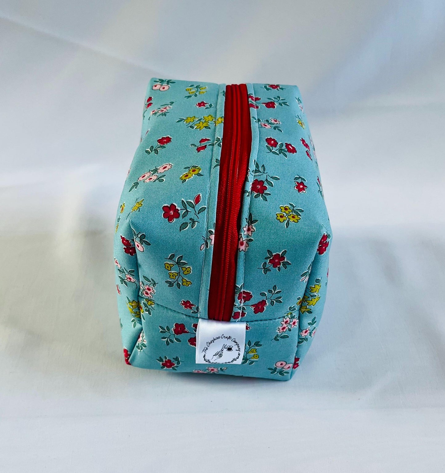 Blue Liberty Floral Print Make Up Bag