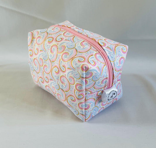Glittery Swirl Make Up Bag