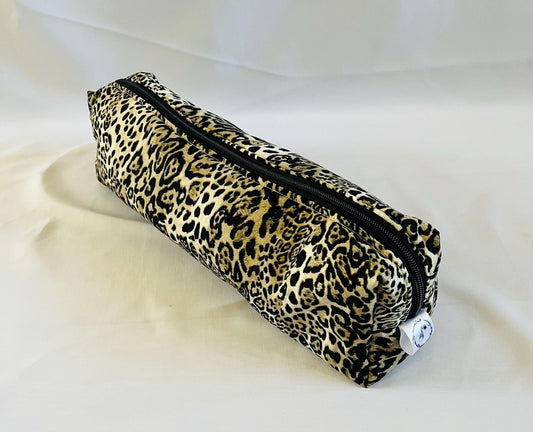 Leopard Print Hair Tool Bag