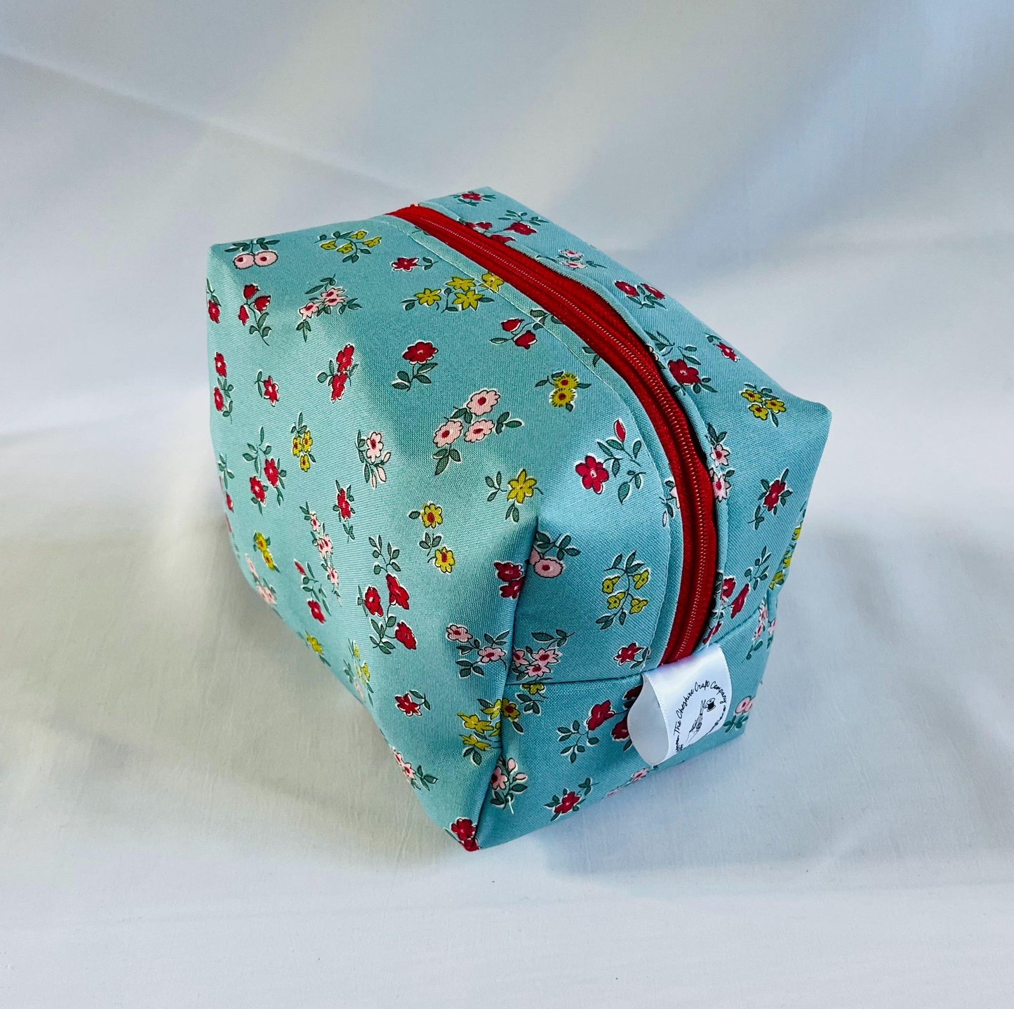 Blue Liberty Floral Print Make Up Bag