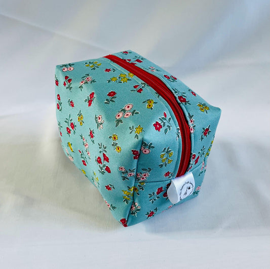 Blue Liberty Floral Print Make Up Bag