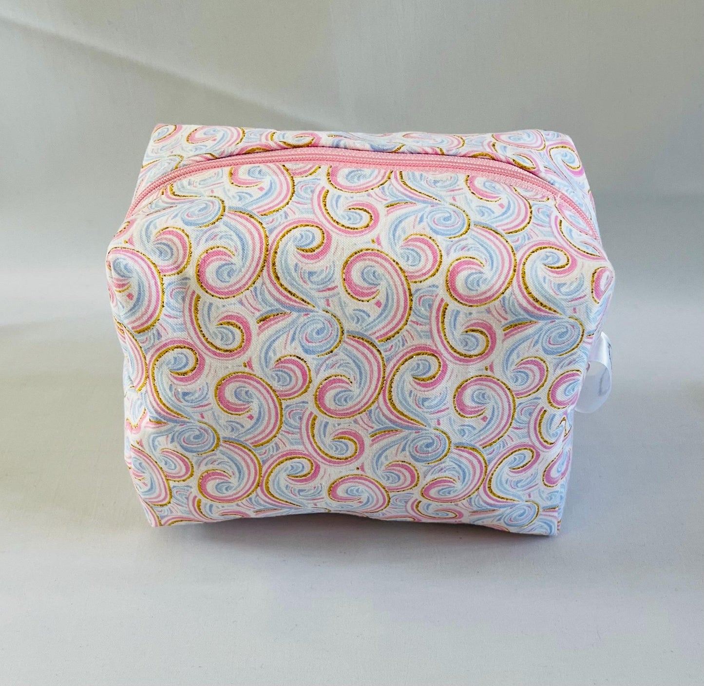Glittery Swirl Make Up Bag