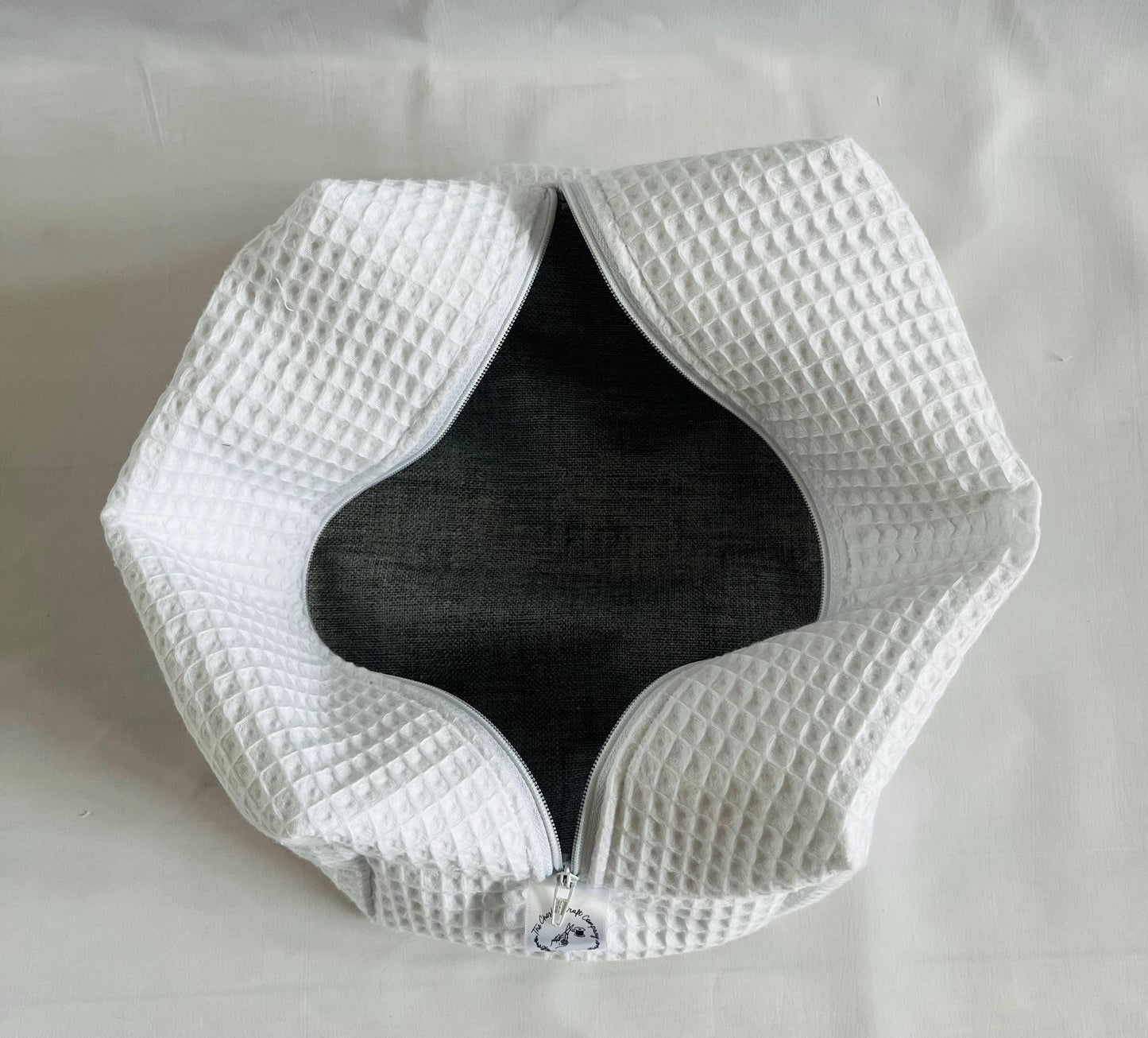 White Waffle Travel Set