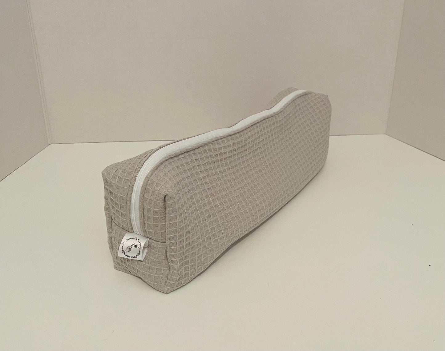 Grey Waffle Hair Tool Bag